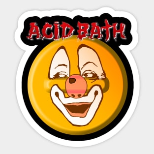 Acid Bath Sticker